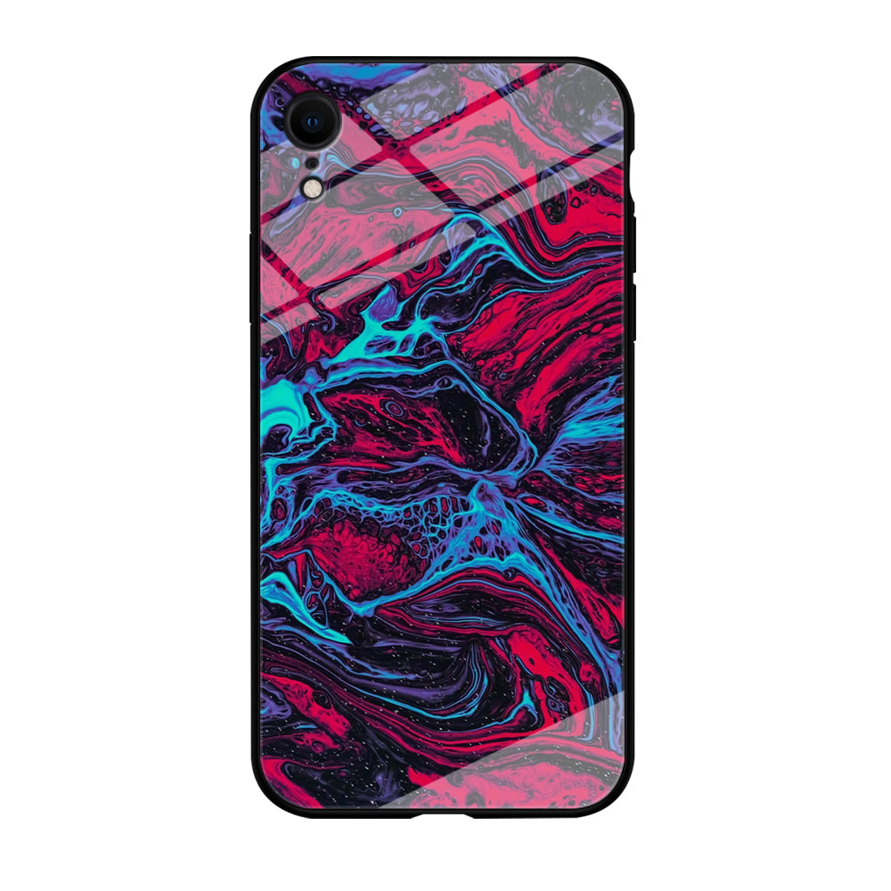 Colour Red x Blue Flux iPhone XR Case