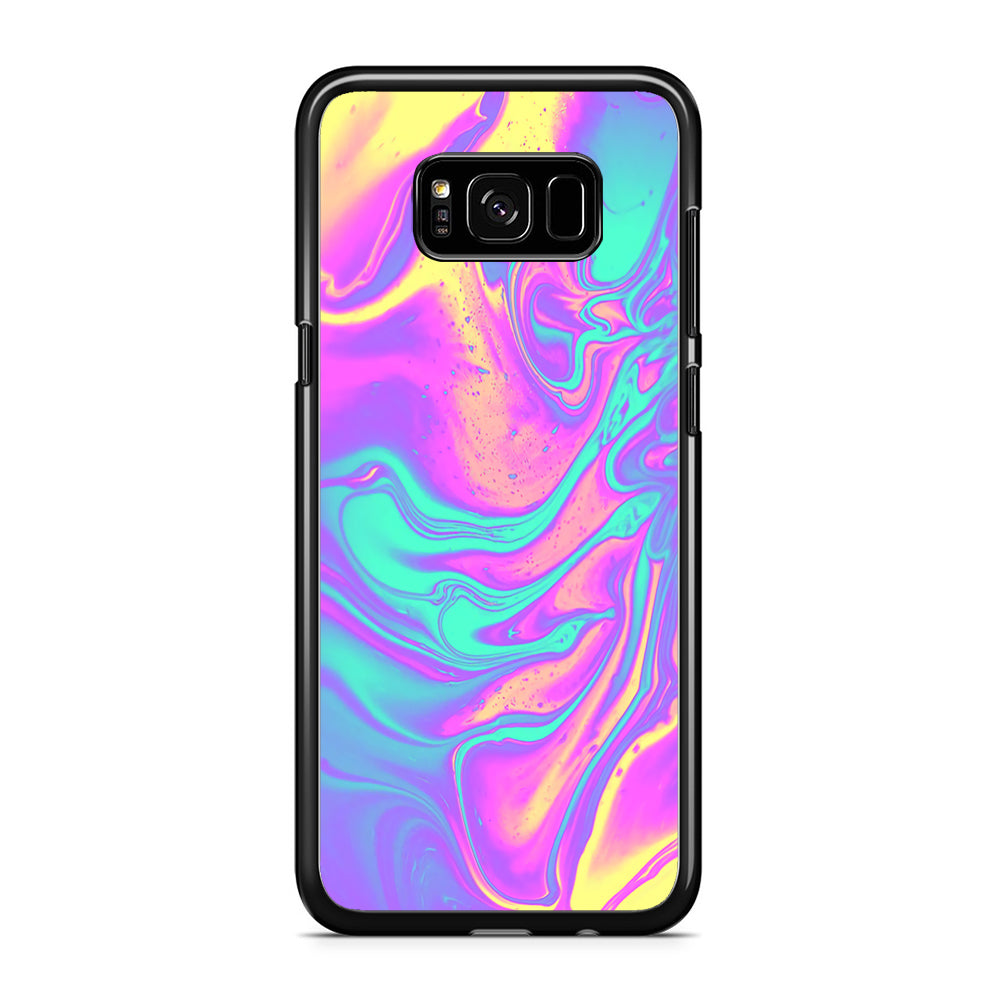 Colour Twilight Emersion Samsung Galaxy S8 Plus Case Rubber Black (2D Case)