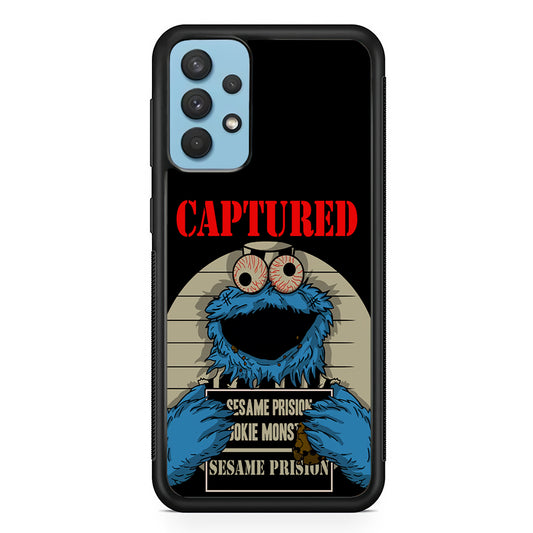 Cookie Monster Sesame Street Get Caught Samsung Galaxy A32 Case