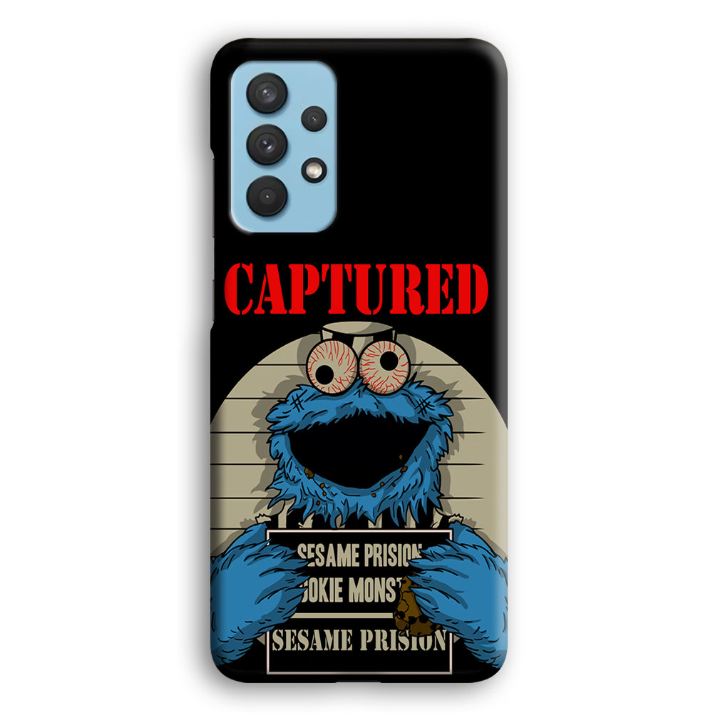 Cookie Monster Sesame Street Get Caught Samsung Galaxy A32 Case