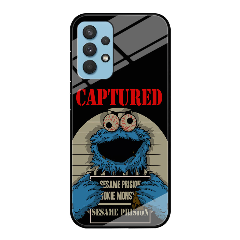 Cookie Monster Sesame Street Get Caught Samsung Galaxy A32 Case