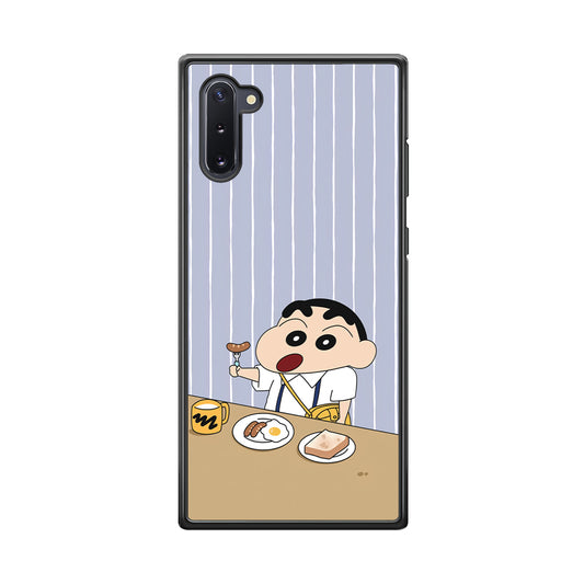 Crayon Shinchan Take a Breakfast Samsung Galaxy Note 10 Case