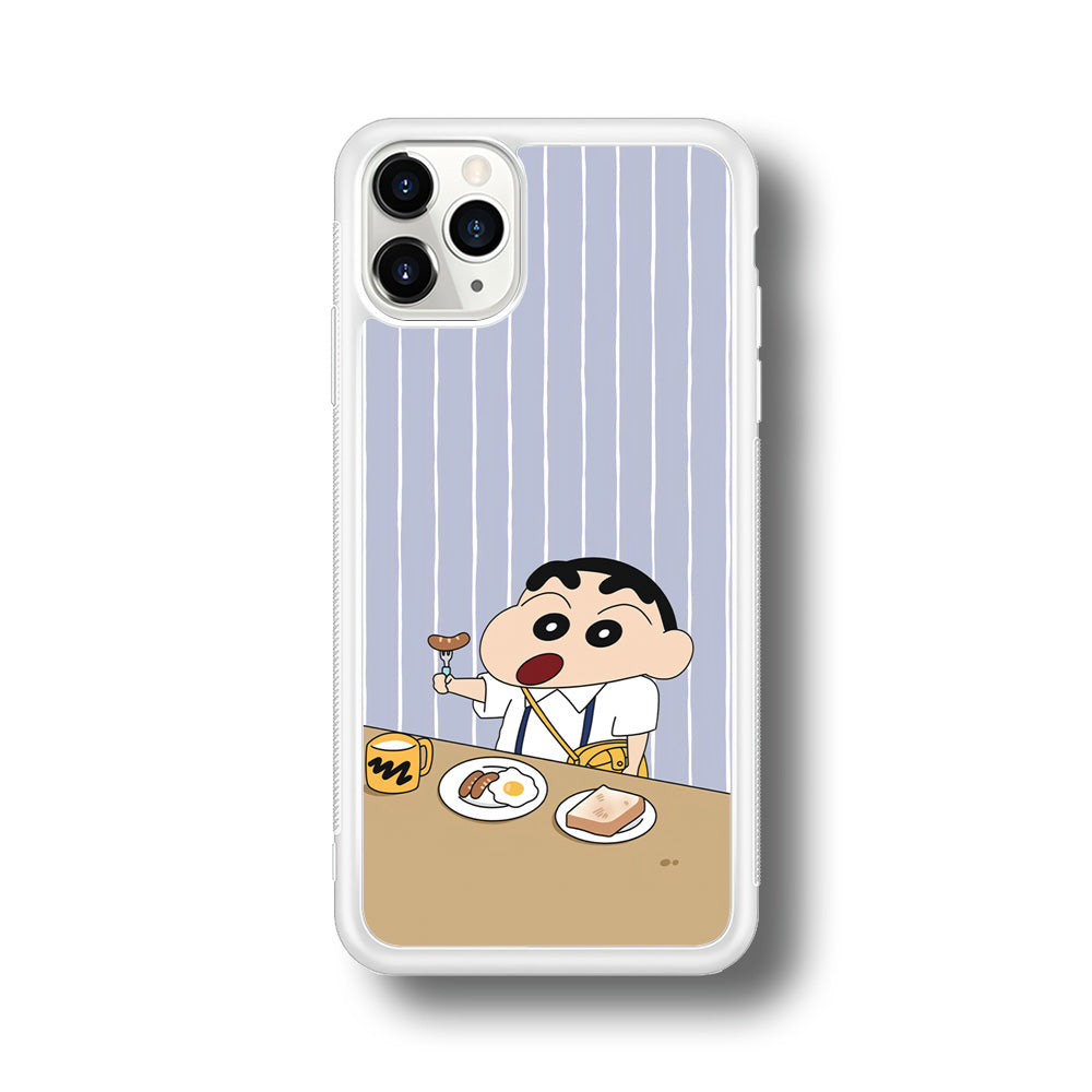 Crayon Shinchan Take a Breakfast iPhone 11 Pro Case