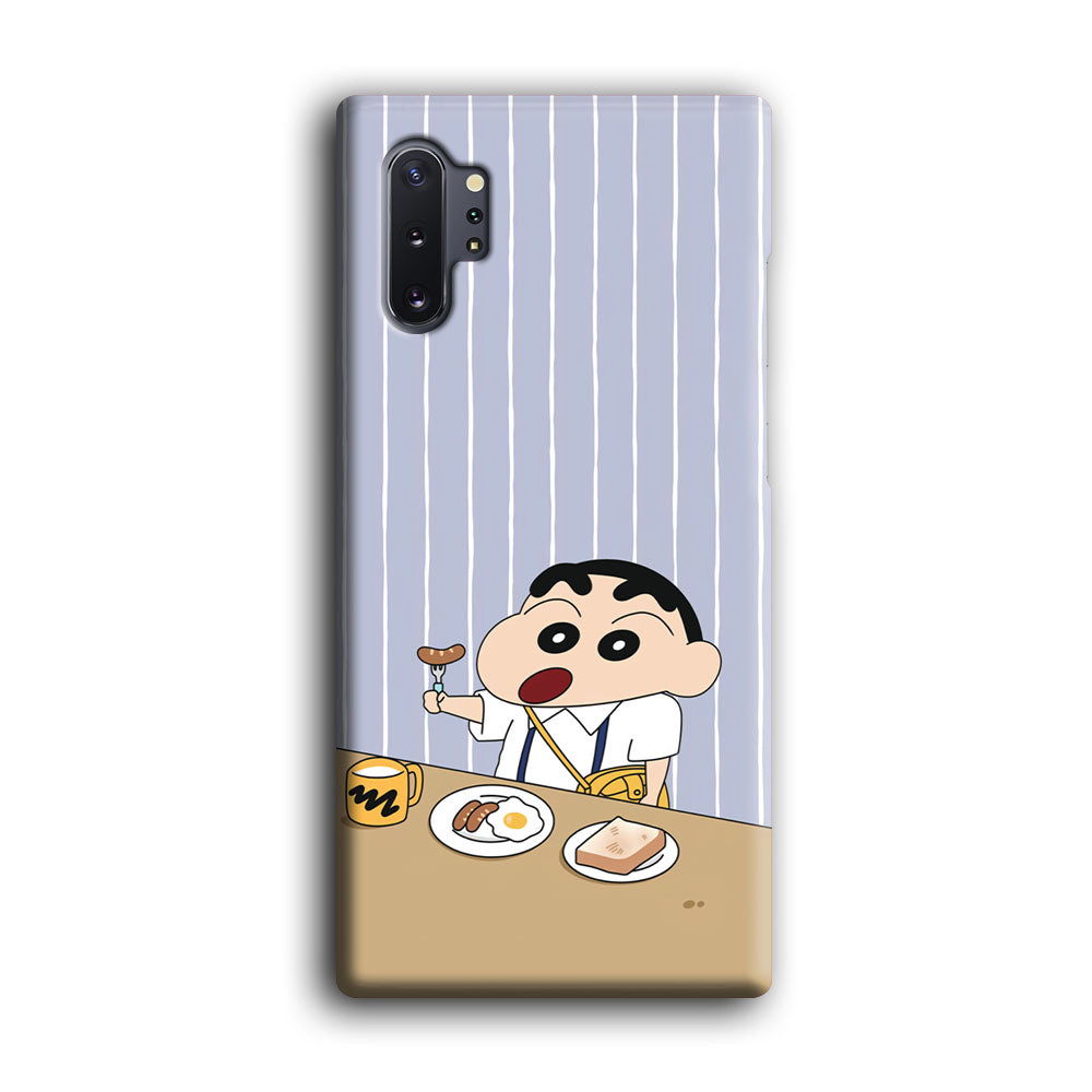 Crayon Shinchan Take a Breakfast Samsung Galaxy Note 10 Plus Case