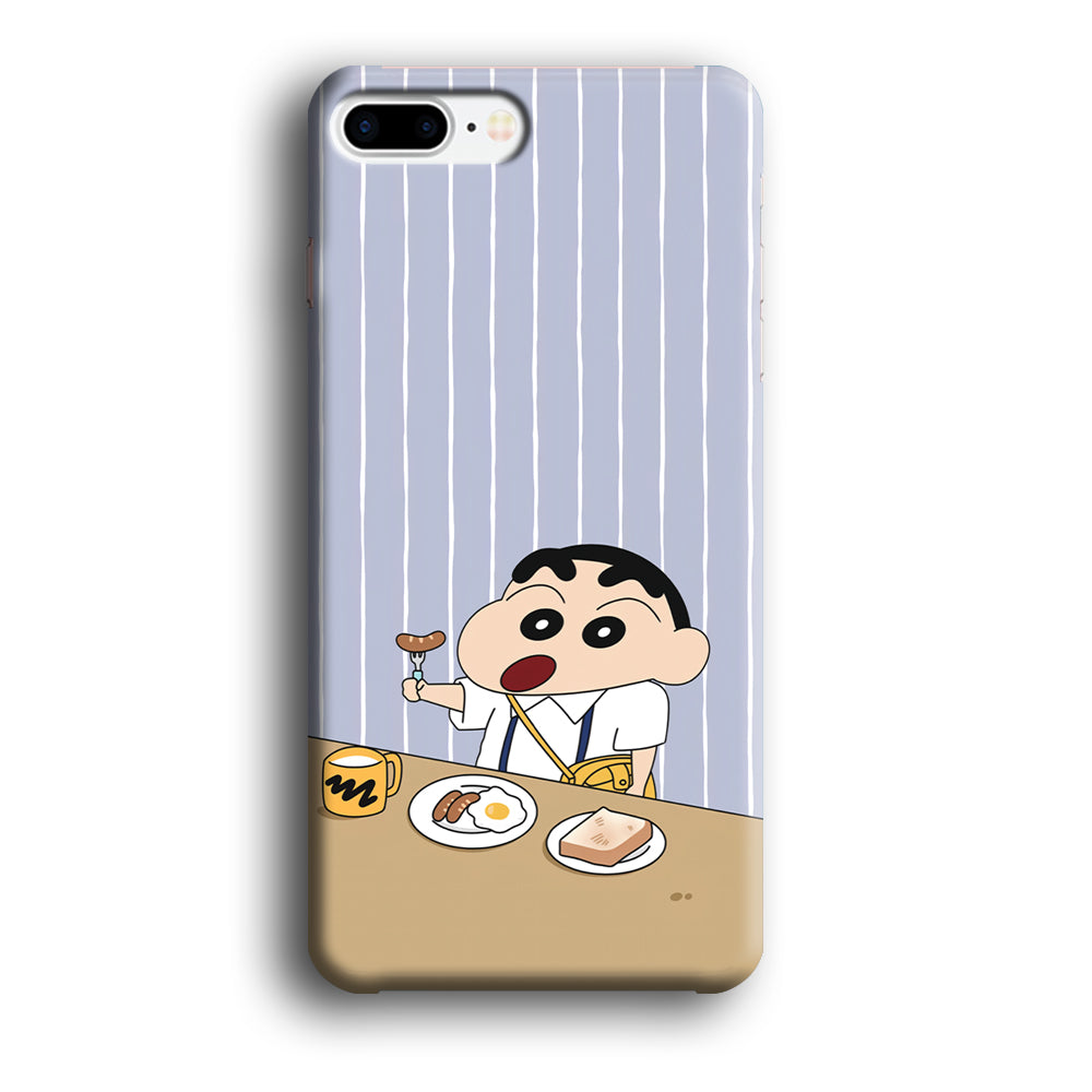 Crayon Shinchan Take a Breakfast iPhone 8 Plus Case