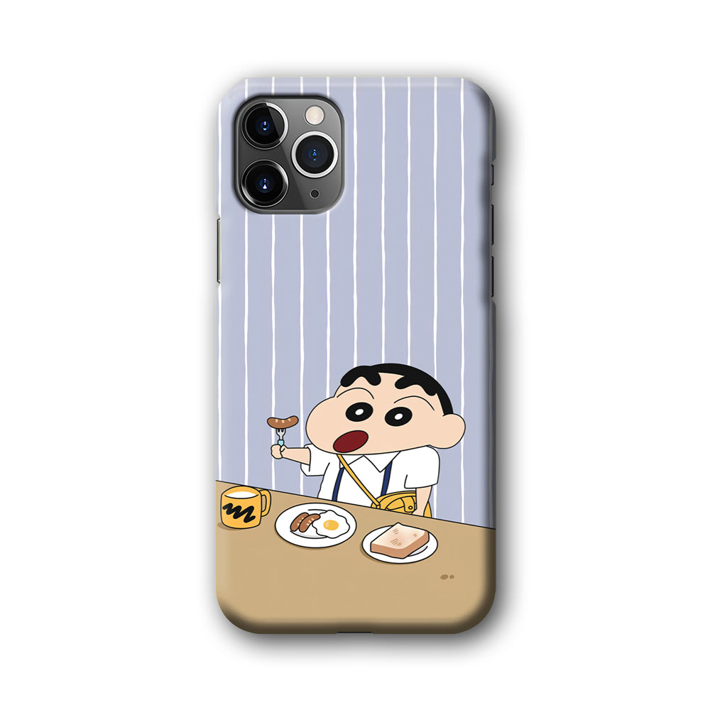 Crayon Shinchan Take a Breakfast iPhone 11 Pro Case