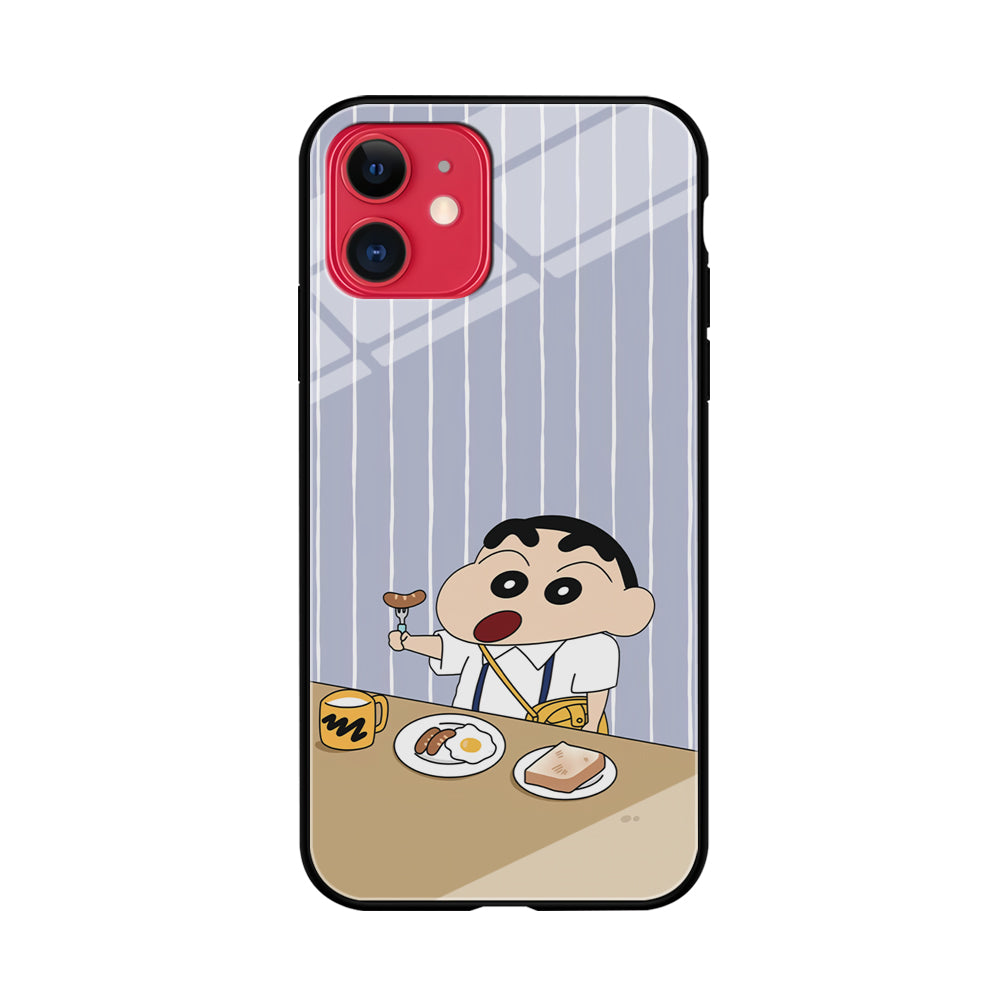 Crayon Shinchan Take a Breakfast iPhone 11 Case