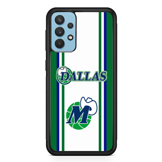 Dallas Mavericks The Center Emblem Samsung Galaxy A32 Case