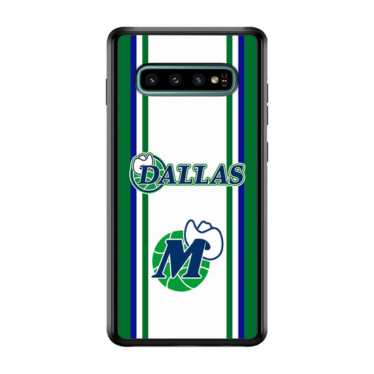 Dallas Mavericks The Center Emblem Samsung Galaxy S10 Case