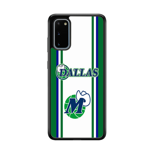 Dallas Mavericks The Center Emblem Samsung Galaxy S20 Case