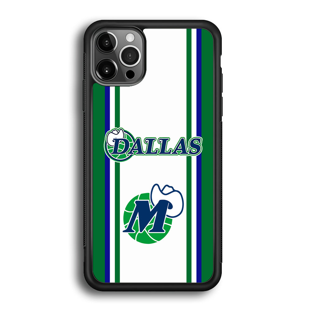 Dallas Mavericks The Center Emblem iPhone 12 Pro Case