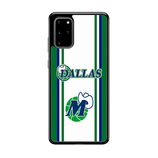 Dallas Mavericks The Center Emblem Samsung Galaxy S20 Plus Case