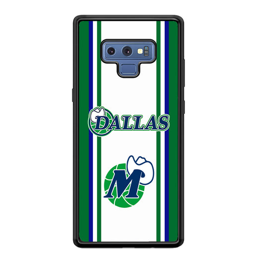 Dallas Mavericks The Center Emblem Samsung Galaxy Note 9 Case
