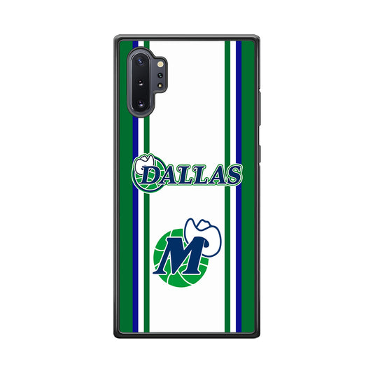 Dallas Mavericks The Center Emblem Samsung Galaxy Note 10 Plus Case