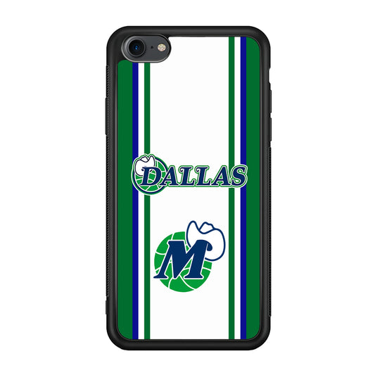 Dallas Mavericks The Center Emblem iPhone 8 Case