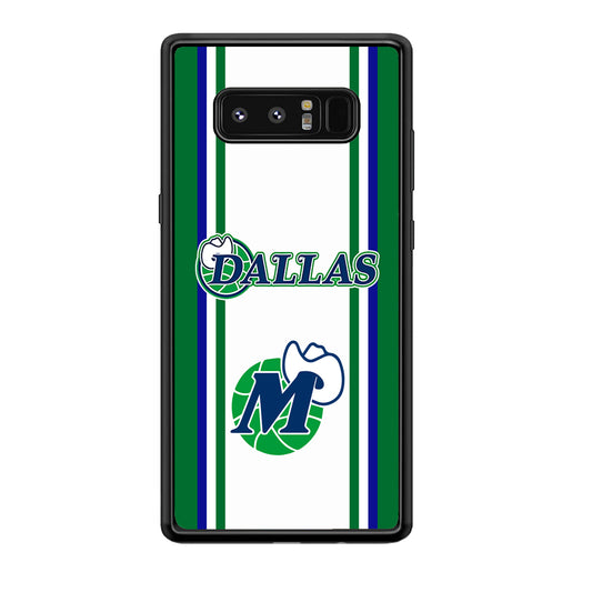 Dallas Mavericks The Center Emblem Samsung Galaxy Note 8 Case