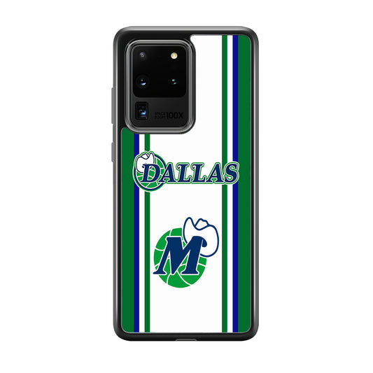 Dallas Mavericks The Center Emblem Samsung Galaxy S20 Ultra Case