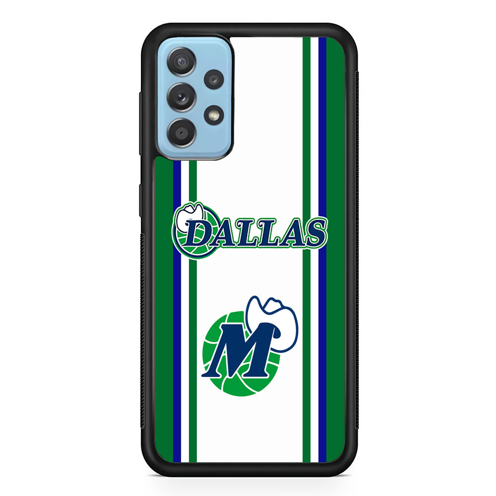 Dallas Mavericks The Center Emblem Samsung Galaxy A52 Case