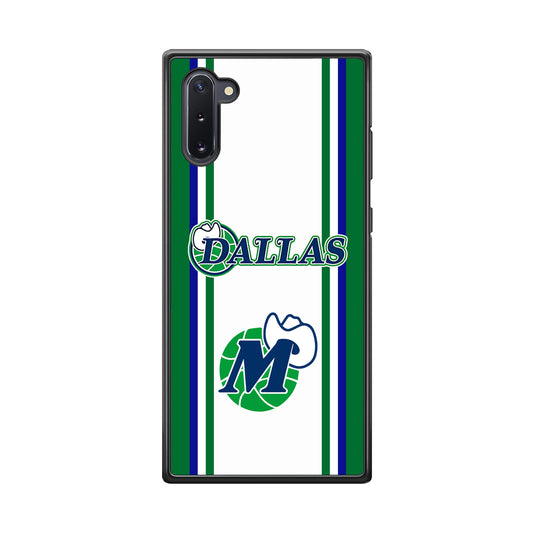 Dallas Mavericks The Center Emblem Samsung Galaxy Note 10 Case