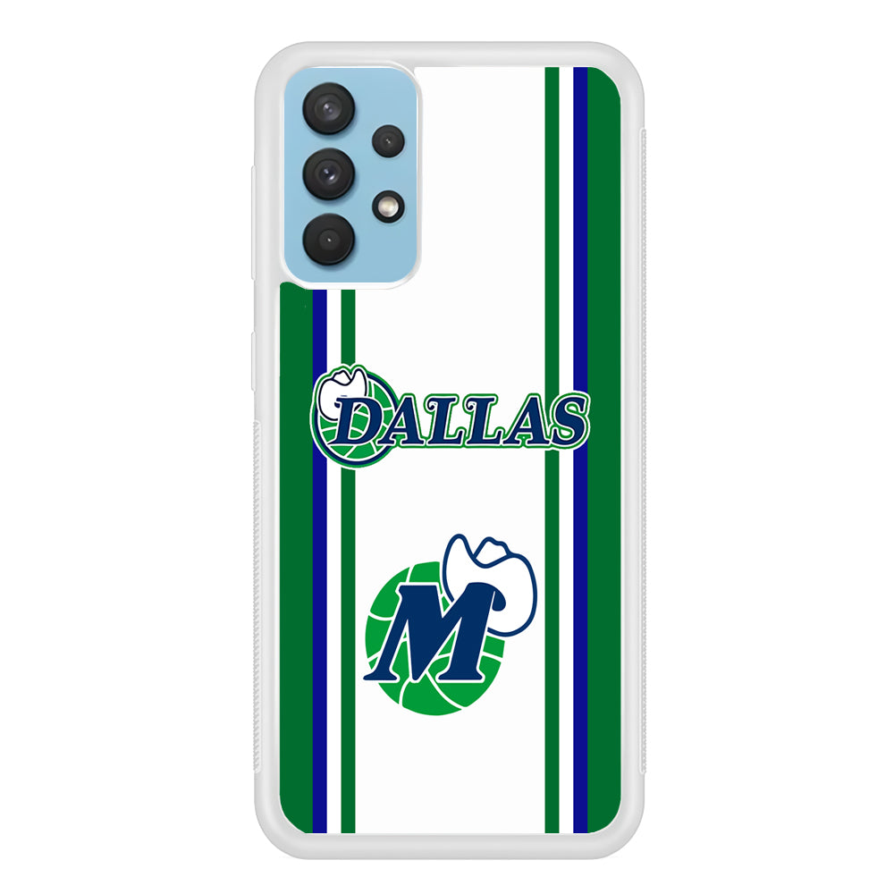 Dallas Mavericks The Center Emblem Samsung Galaxy A32 Case