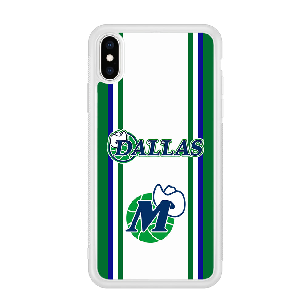 Dallas Mavericks The Center Emblem iPhone X Case