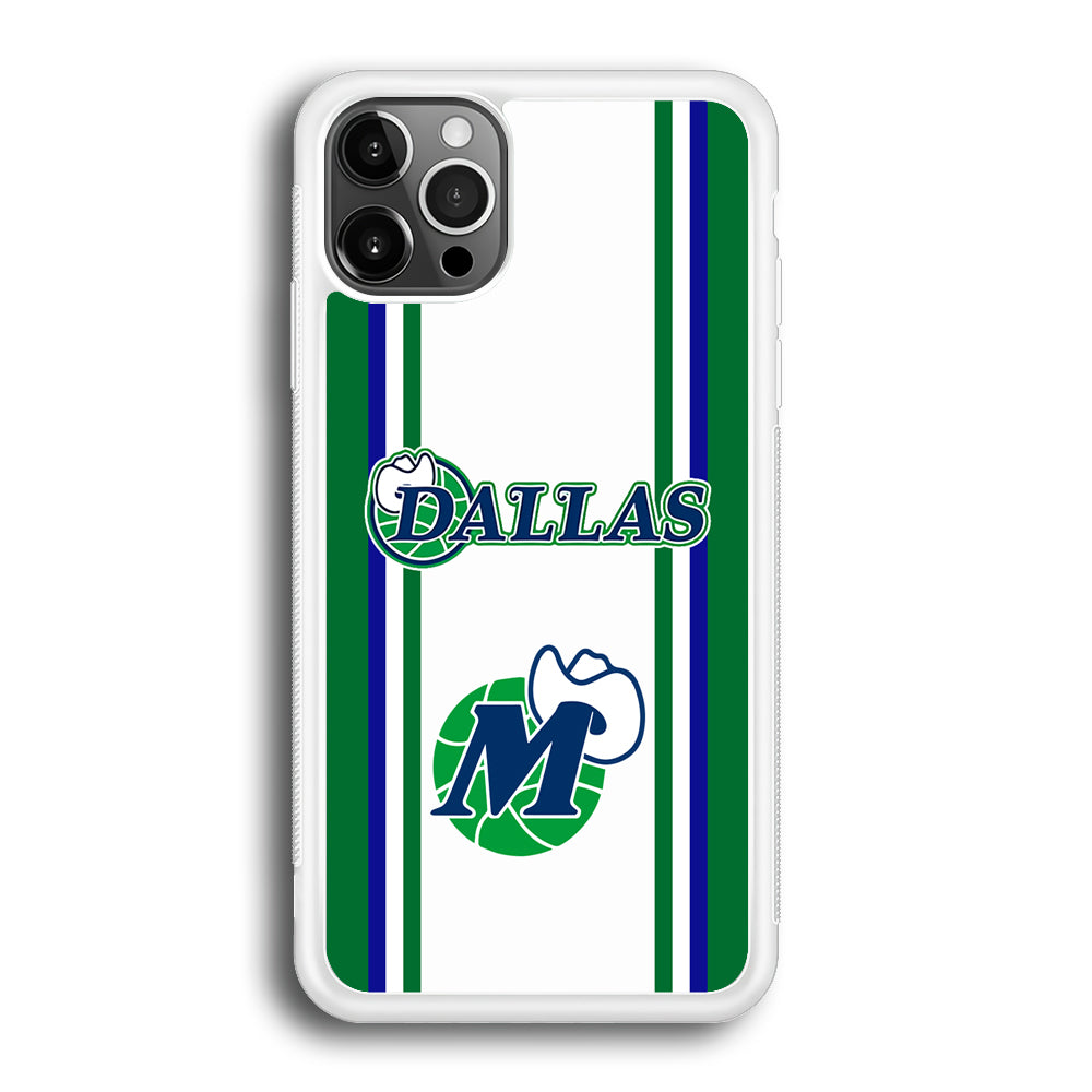 Dallas Mavericks The Center Emblem iPhone 12 Pro Case