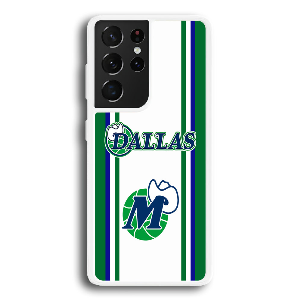 Dallas Mavericks The Center Emblem Samsung Galaxy S21 Ultra Case