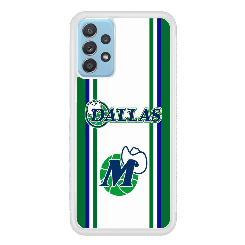 Dallas Mavericks The Center Emblem Samsung Galaxy A52 Case