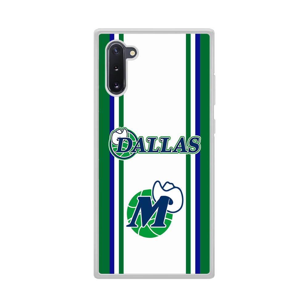 Dallas Mavericks The Center Emblem Samsung Galaxy Note 10 Case