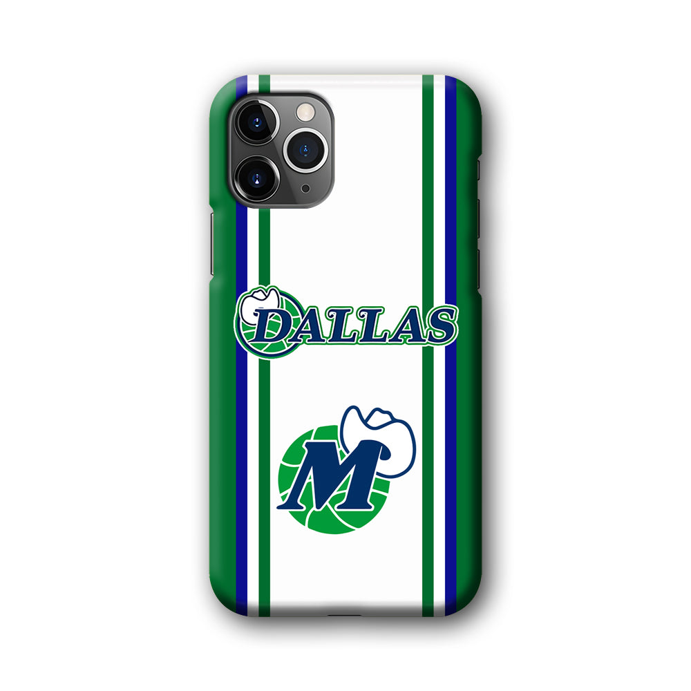 Dallas Mavericks The Center Emblem iPhone 11 Pro Case