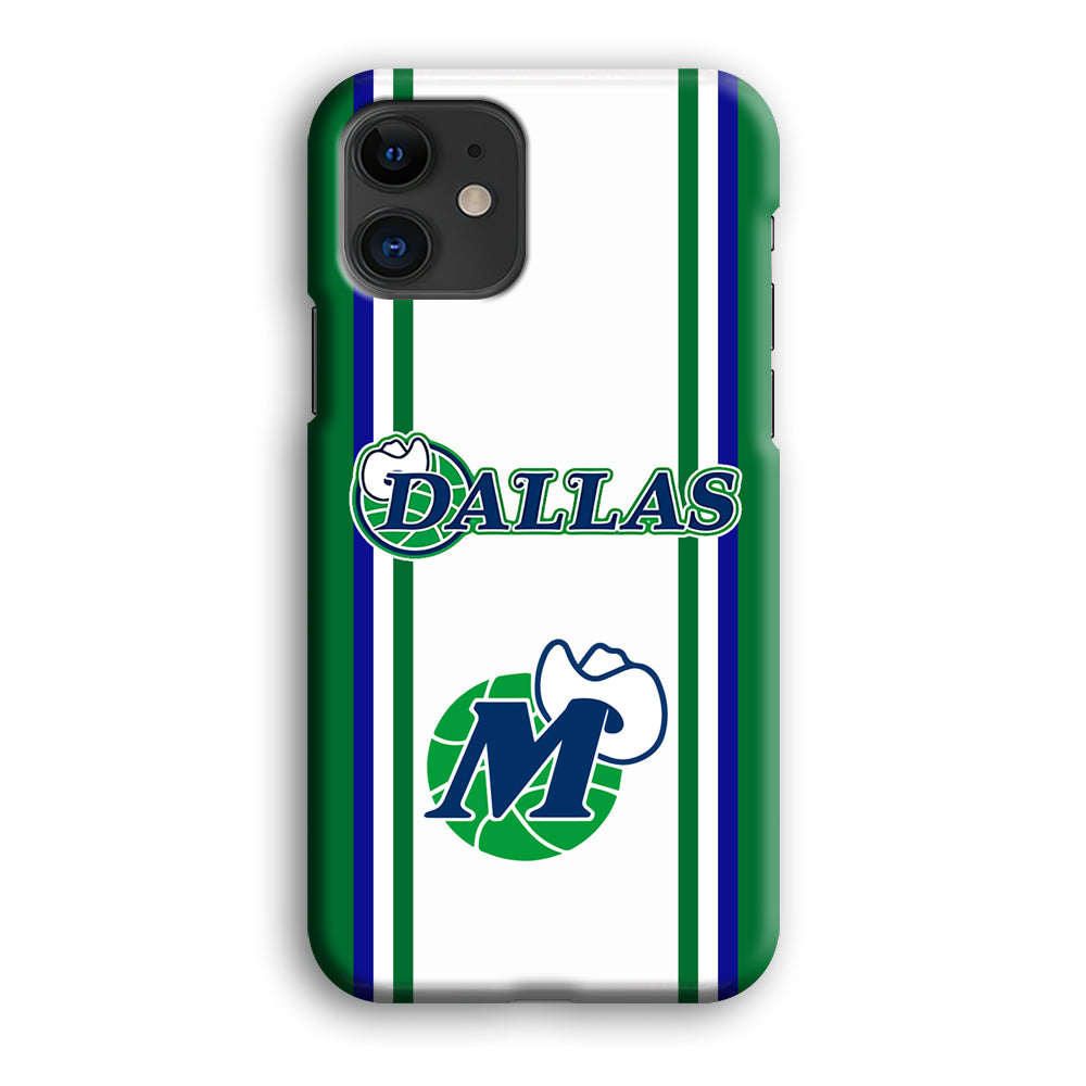 Dallas Mavericks The Center Emblem iPhone 12 Case