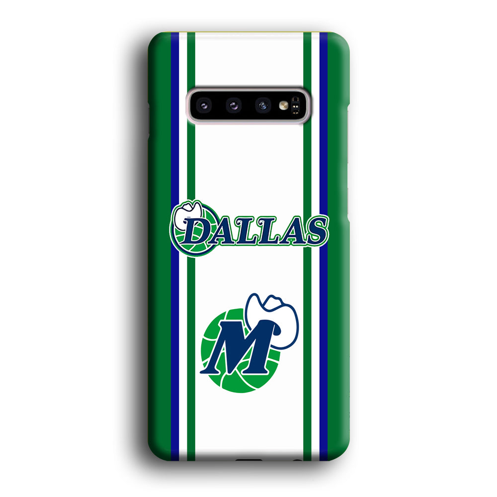 Dallas Mavericks The Center Emblem Samsung Galaxy S10 Case