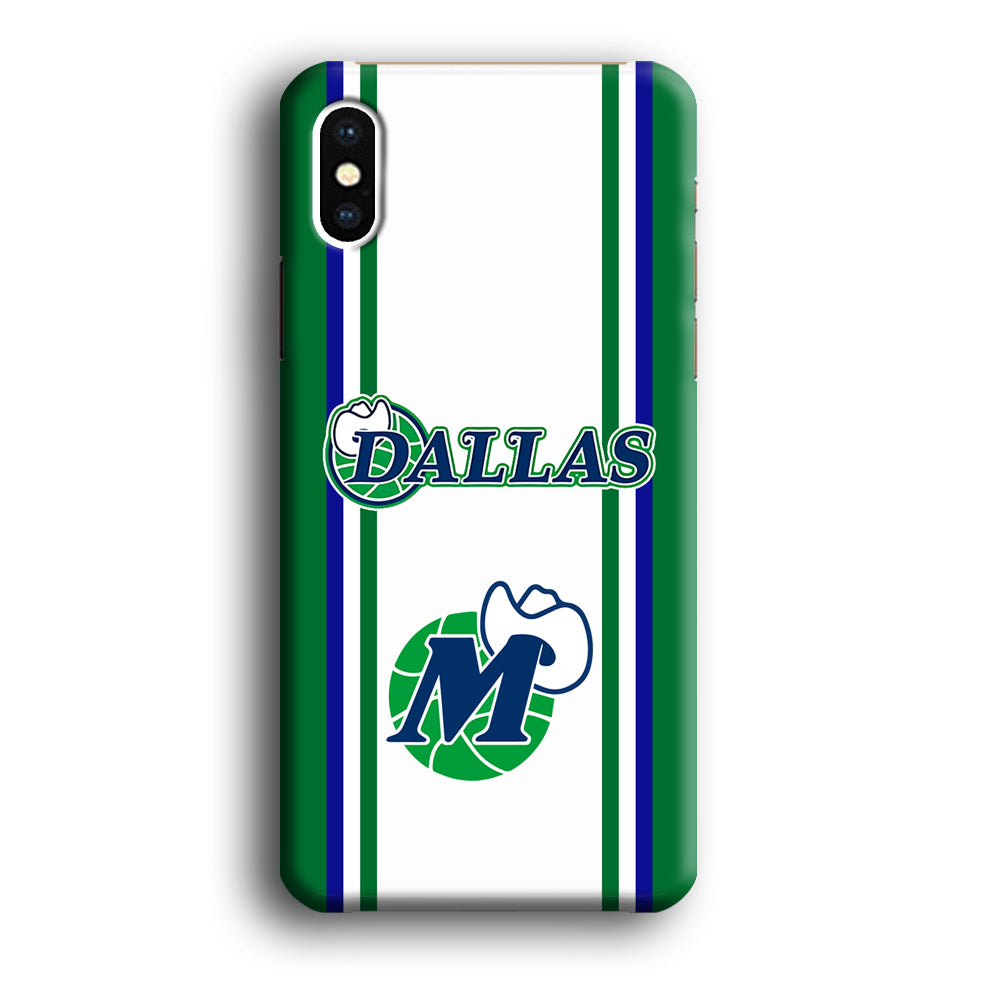 Dallas Mavericks The Center Emblem iPhone X Case