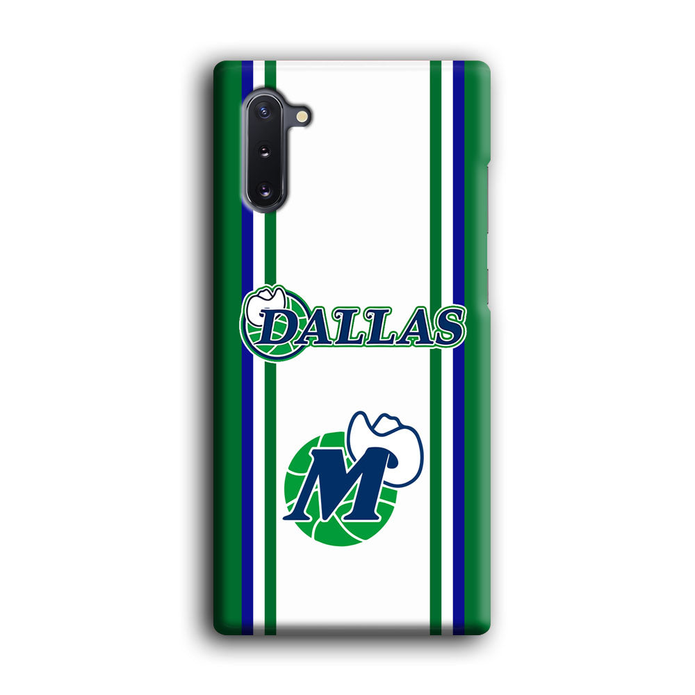 Dallas Mavericks The Center Emblem Samsung Galaxy Note 10 Case