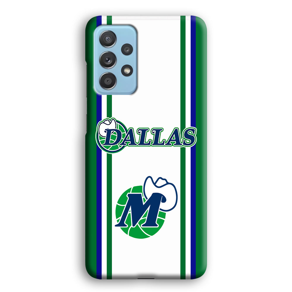 Dallas Mavericks The Center Emblem Samsung Galaxy A52 Case