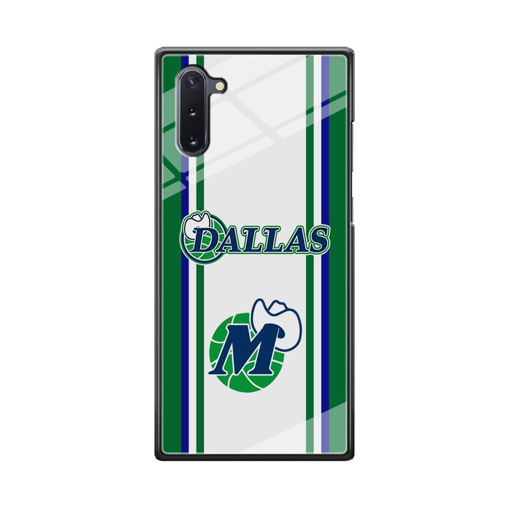 Dallas Mavericks The Center Emblem Samsung Galaxy Note 10 Case