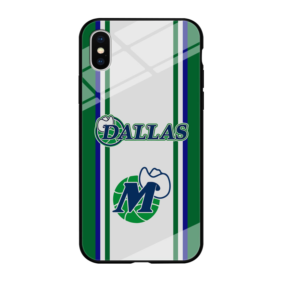 Dallas Mavericks The Center Emblem iPhone X Case