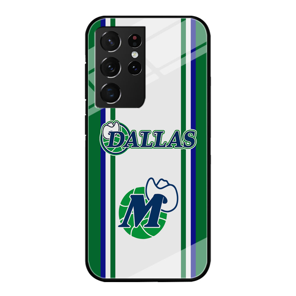 Dallas Mavericks The Center Emblem Samsung Galaxy S21 Ultra Case