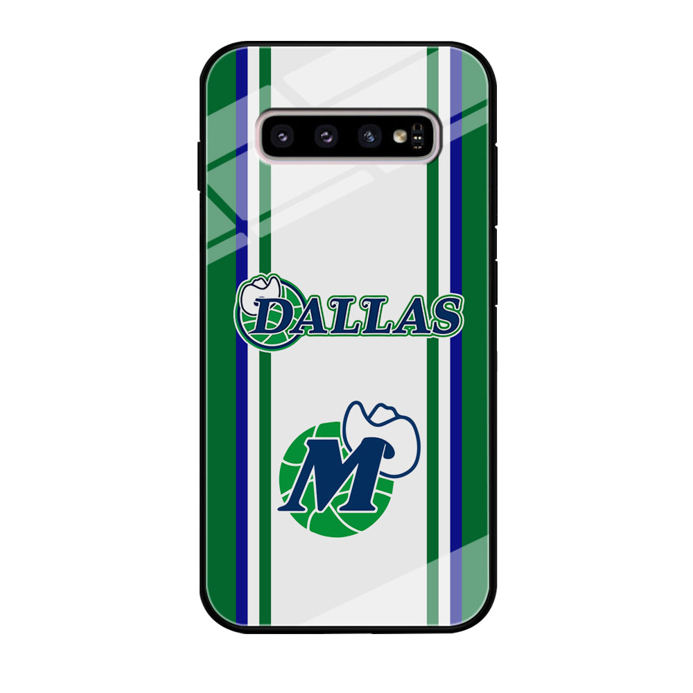 Dallas Mavericks The Center Emblem Samsung Galaxy S10 Case