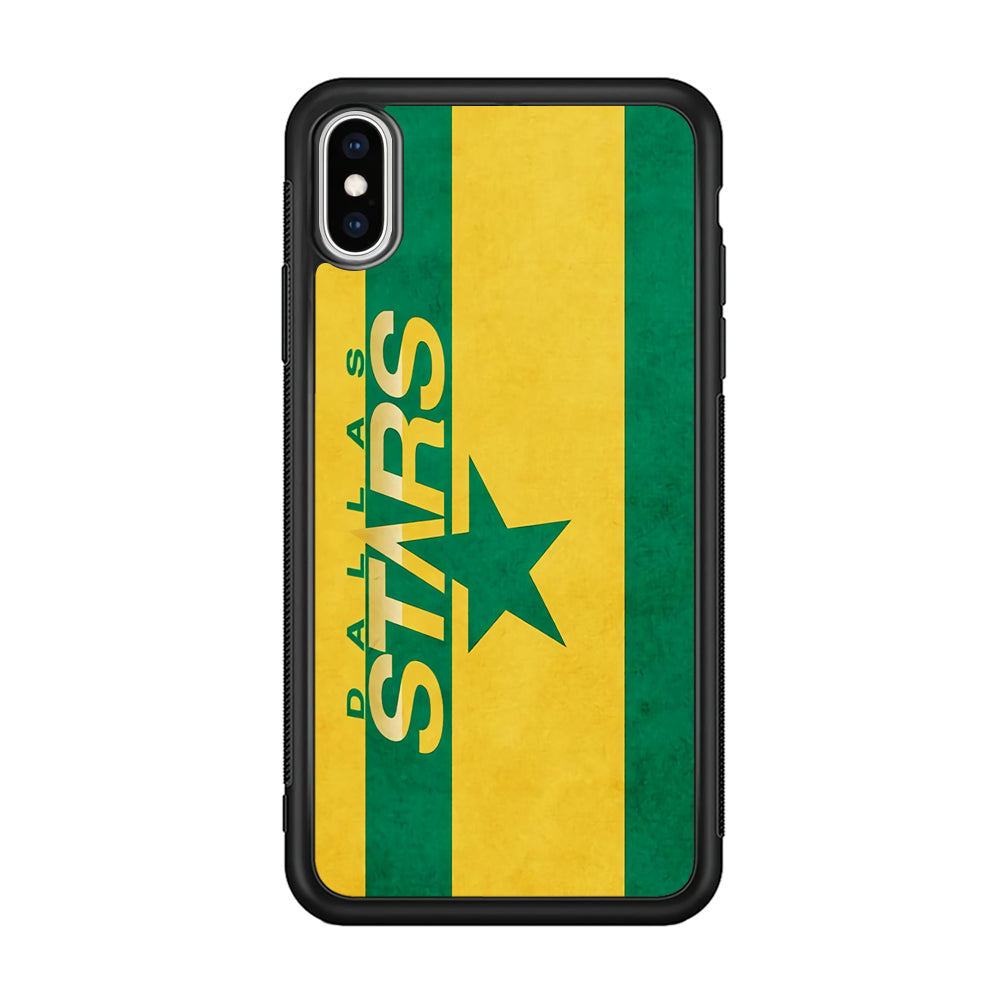 Dallas Stars Emblem Of Team iPhone X Case