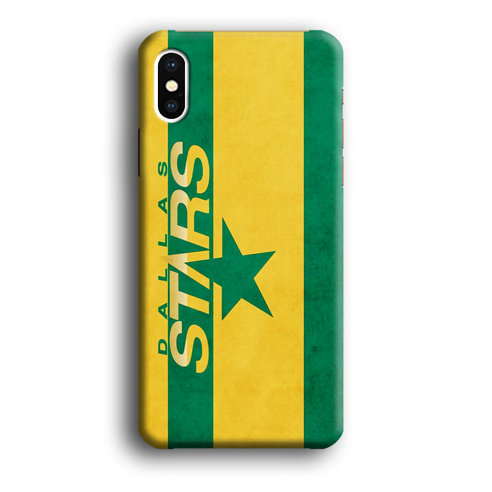 Dallas Stars Emblem Of Team iPhone X Case