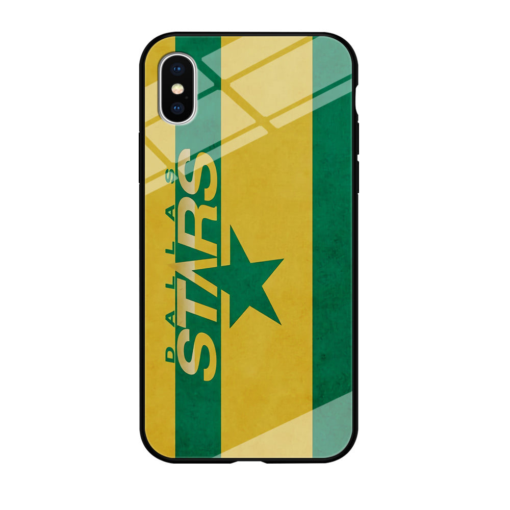 Dallas Stars Emblem Of Team iPhone X Case