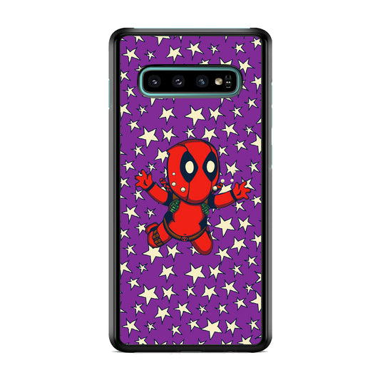Deadpoll Fly Between The Stars Samsung Galaxy S10 Case