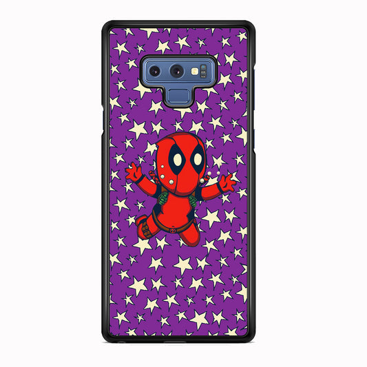 Deadpoll Fly Between The Stars Samsung Galaxy Note 9 Case