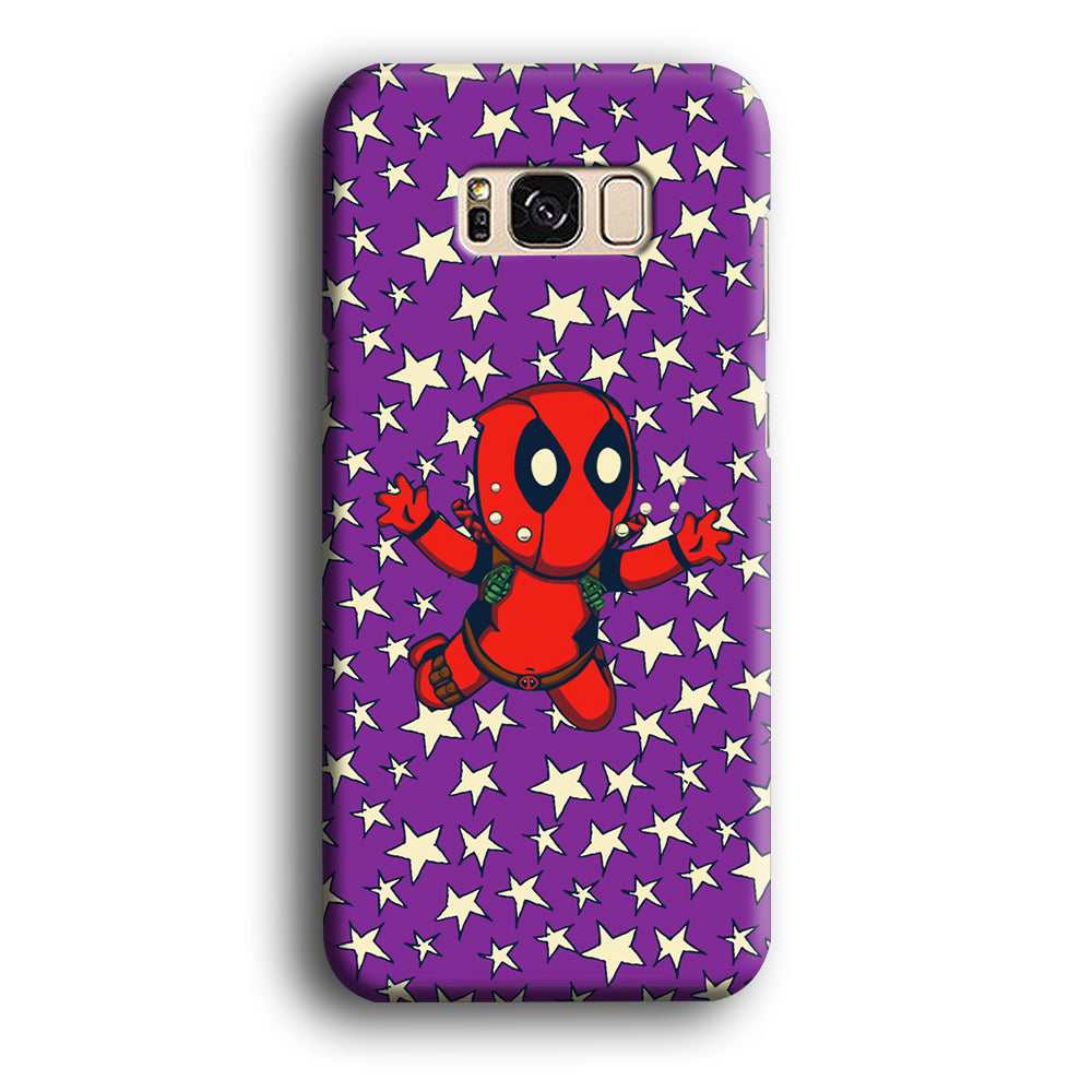 Deadpoll Fly Between The Stars Samsung Galaxy S8 Plus Case 3D Case