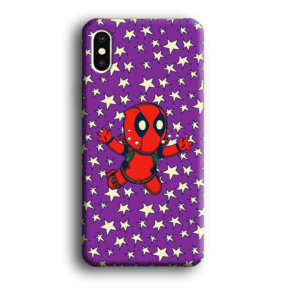 Deadpoll Fly Between The Stars iPhone XS MAX Case
