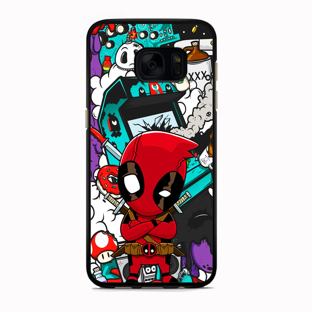 Deadpoll Game Repair Samsung Galaxy S7 Edge Case