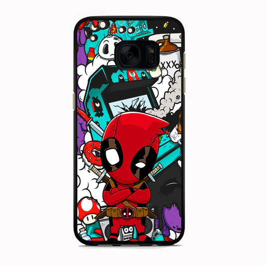 Deadpoll Game Repair Samsung Galaxy S7 Edge Case