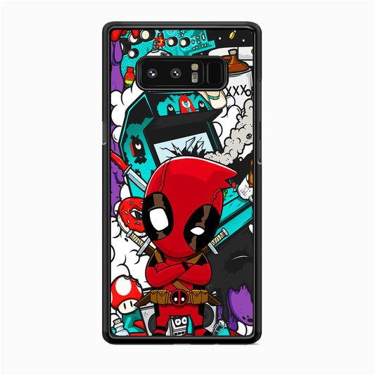 Deadpoll Game Repair Samsung Galaxy Note 8 Case