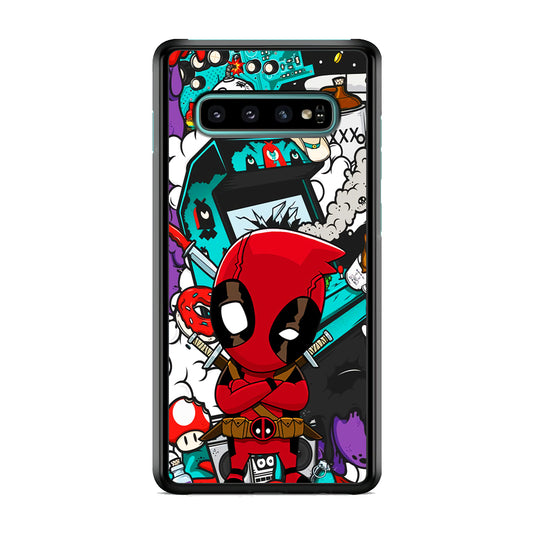 Deadpoll Game Repair Samsung Galaxy S10 Case